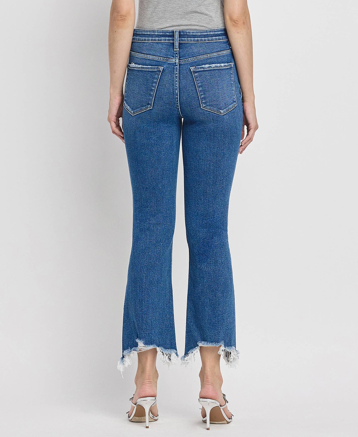 HIGH RISE KICK FLARE JEANS
