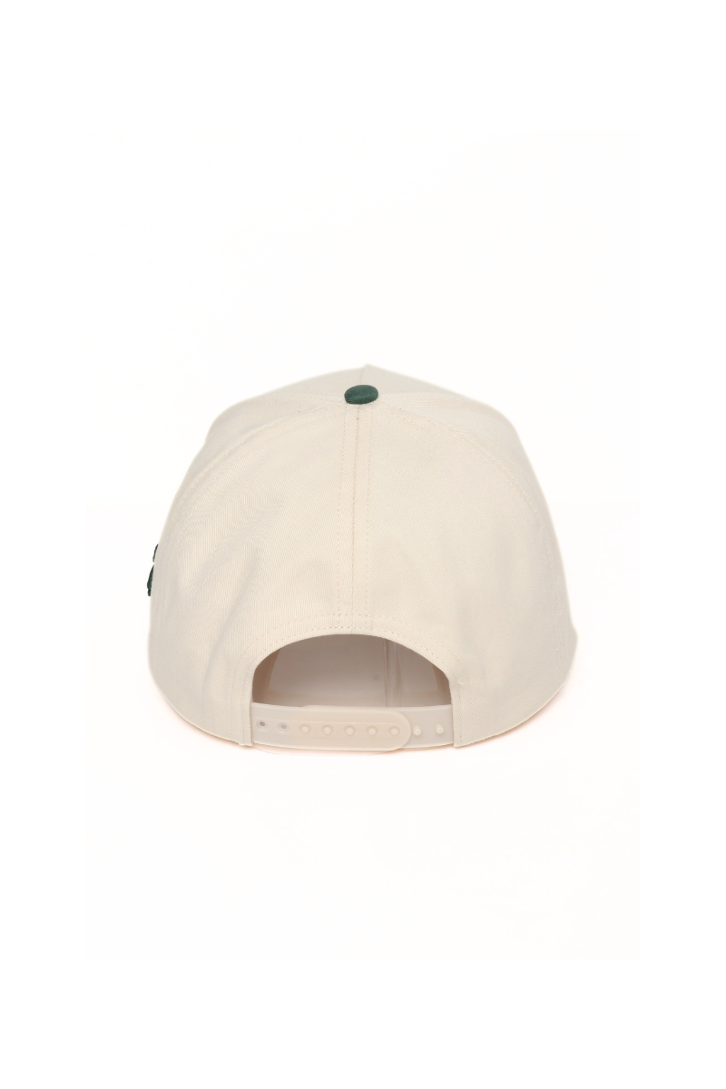 St.Patrick LUCKY CHARM 3D Puff Embroidered Side Shamrock Cap