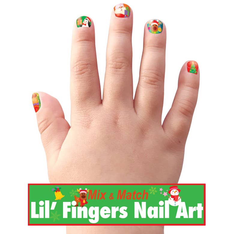 Nail Art for Kids | Holly Jolly | Christmas 2025