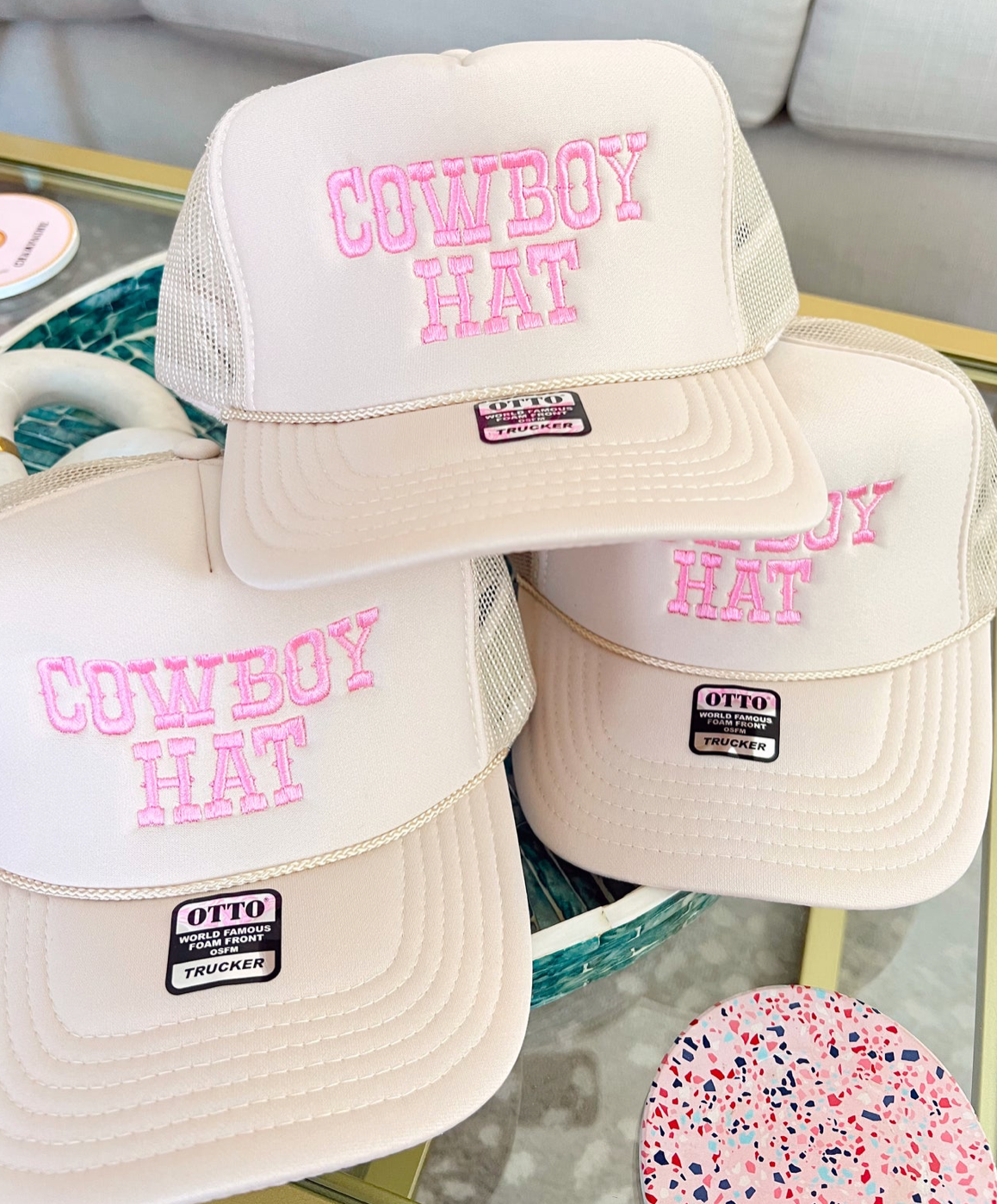 Cowboy Hat - Embroidered