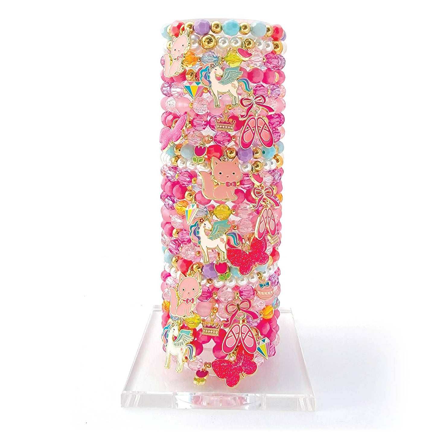 The Bracelet Tower | Pretty in Pink