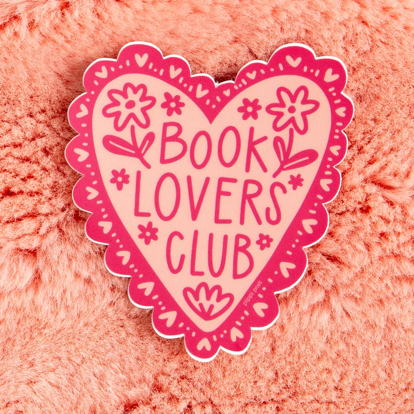 Book Lovers Club Decal Sticker