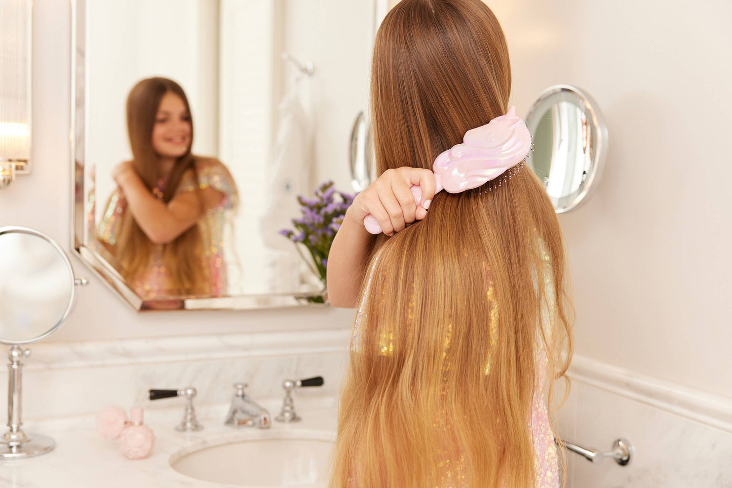 Unicorn Hair Detangler Brush For Kids | Gift for Kids |