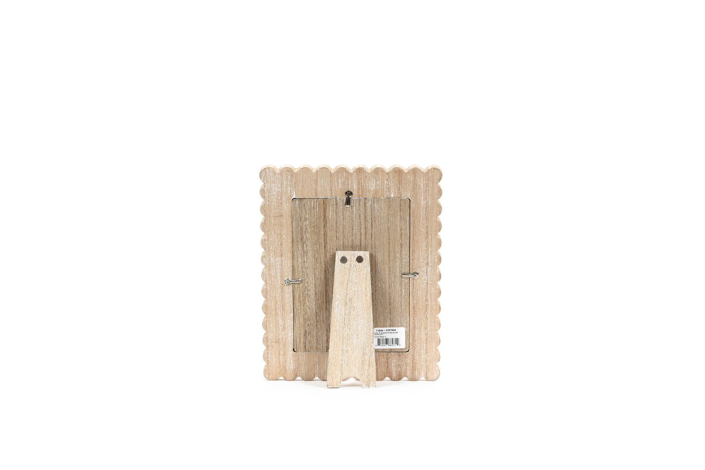 17029 - 8x10x1 wood photo frame (SCALLOP) (5x7) pic 11844