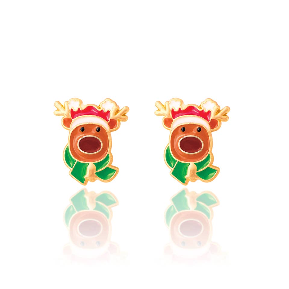 Reindeer Magic Earrings | Studs | Christmas 2025
