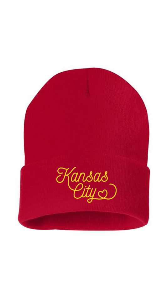 Kansas City Beanie, Kansas City Hat, KC Apparel, KC Gifts