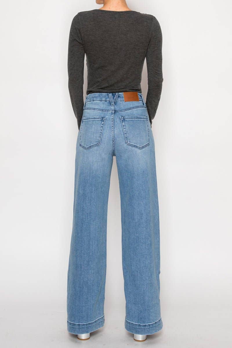 INSEAM TRANSFORM TUMMY CONTROL HIGH RISE A-WIDE JEANS