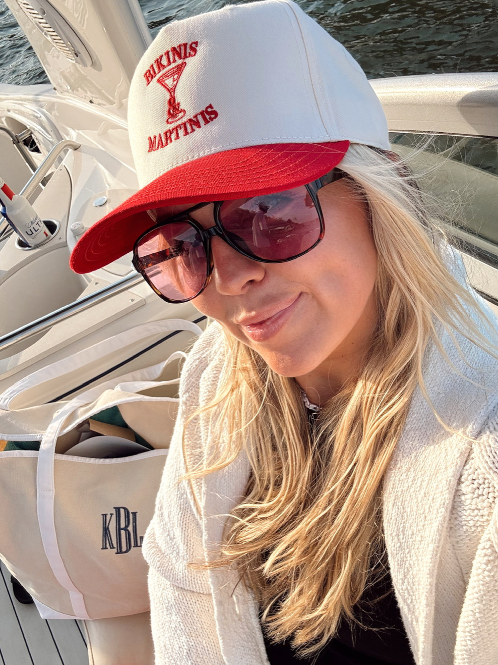 Bikinis & Martinis Vintage Trucker Hat