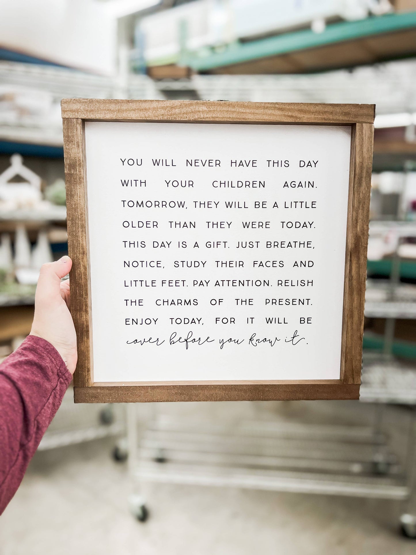 You Will Never Have This Day | Mother's Day Gifts