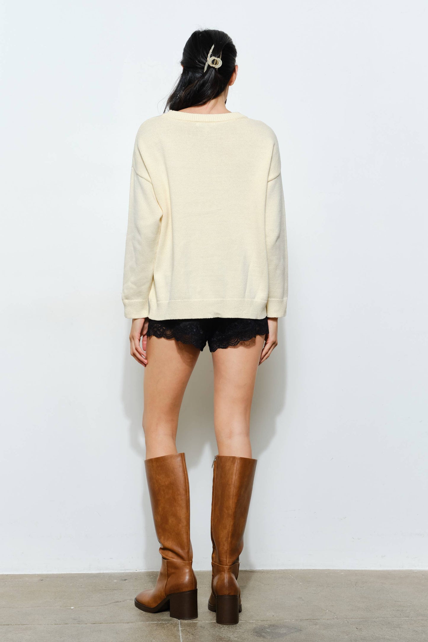 SORA MARTINI BEAD SWEATER - Trendy, Fun, Cozy