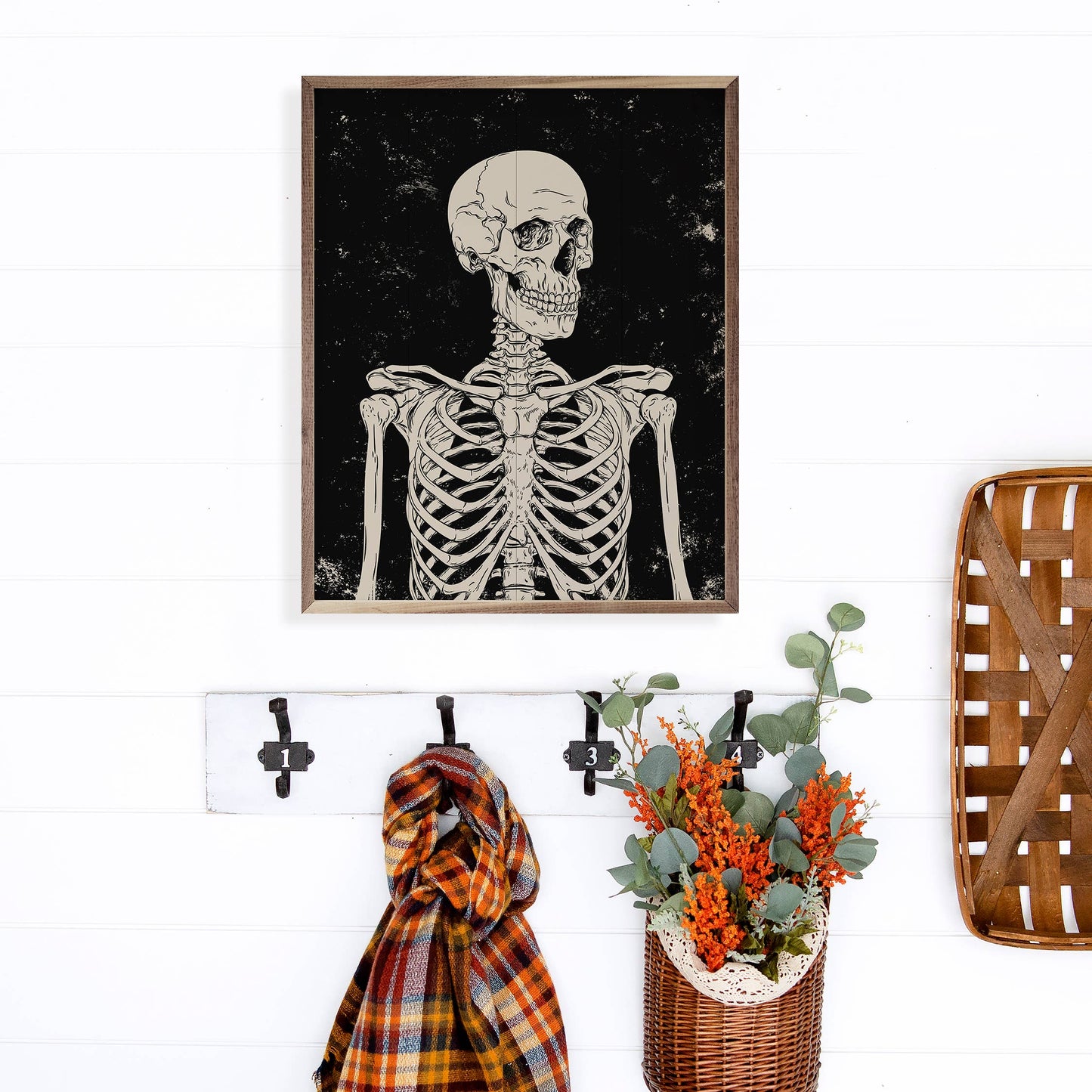 Skelly Portrait Black
