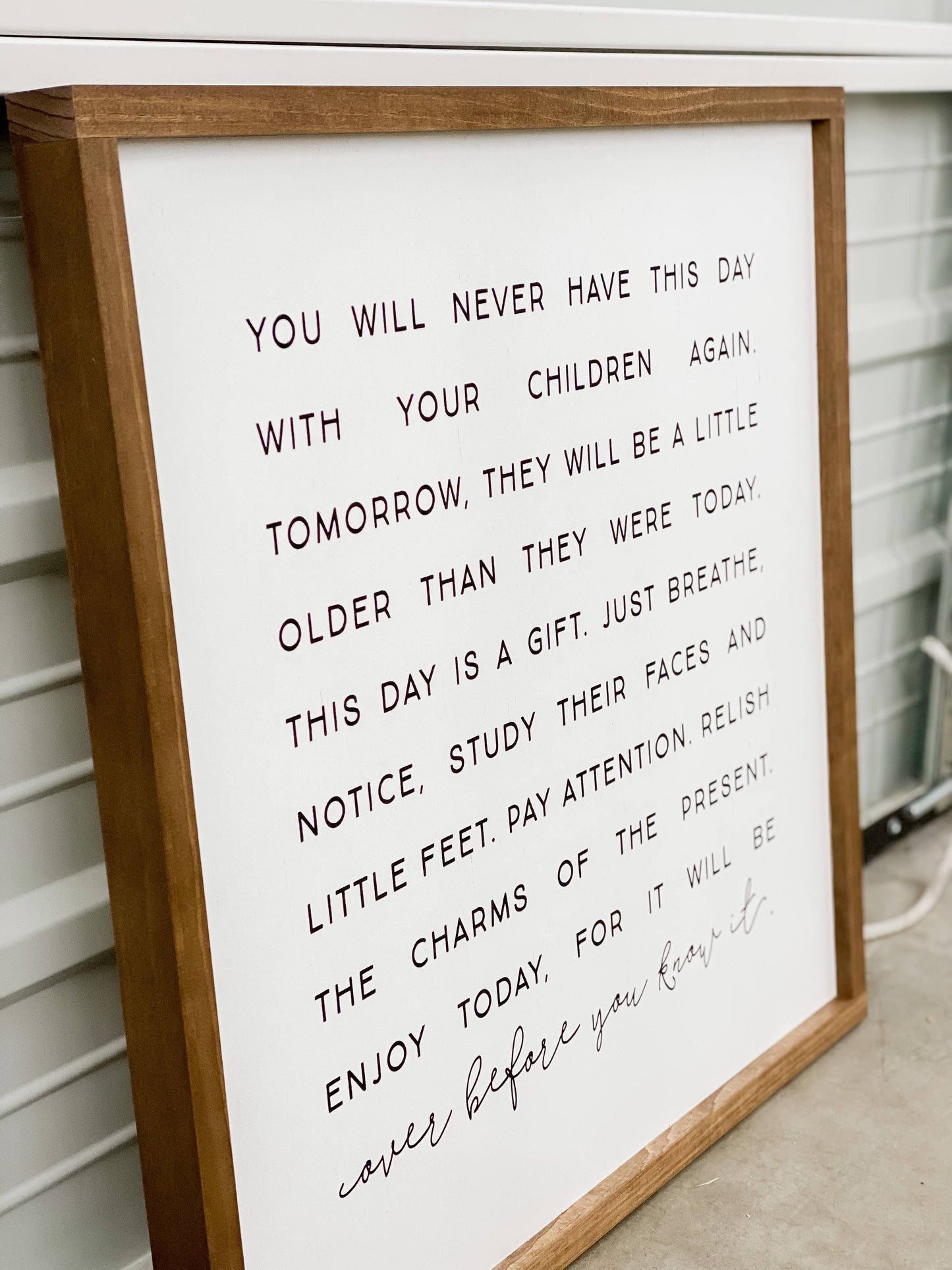 You Will Never Have This Day | Mother's Day Gifts