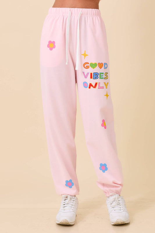 Graphic Printed Sweatpants