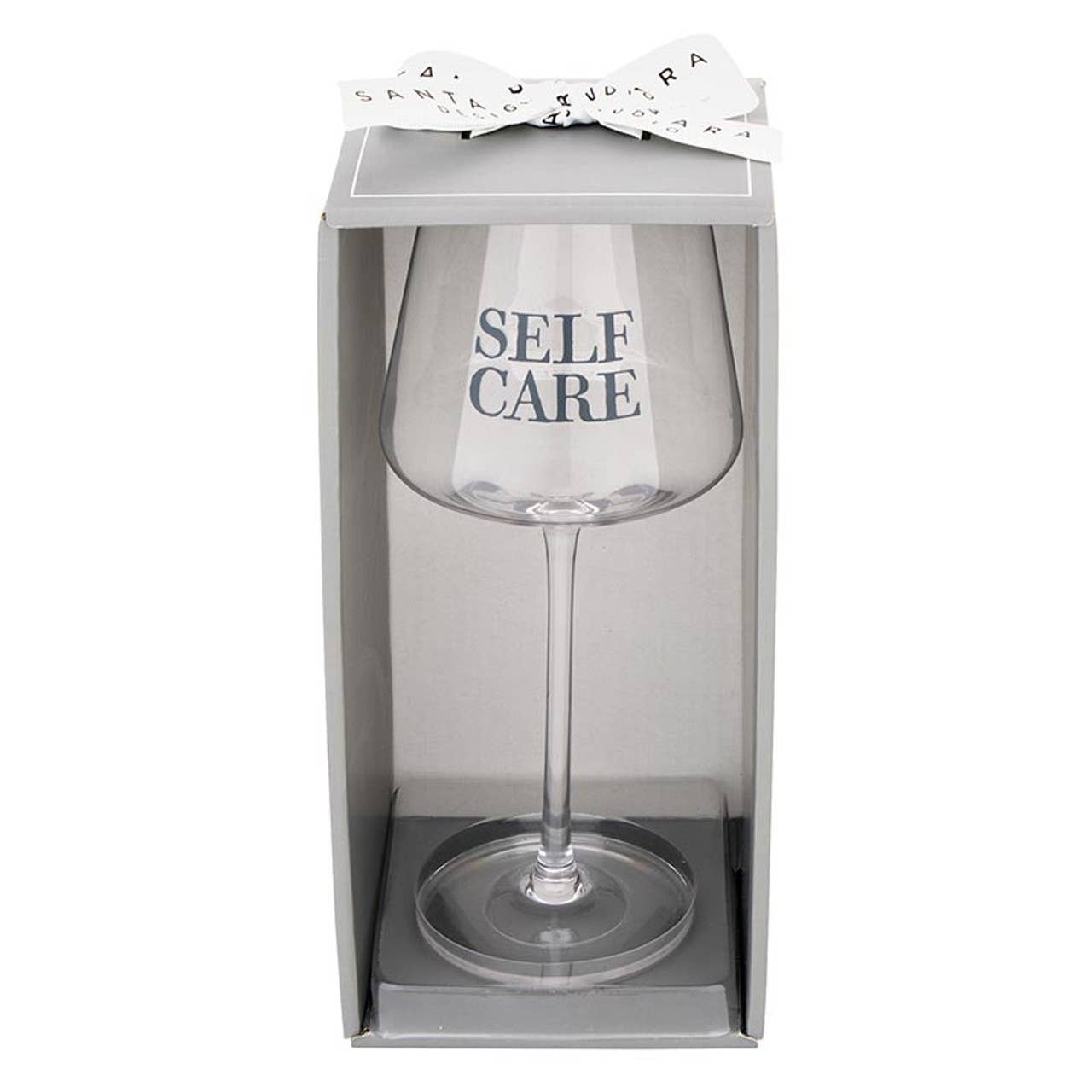 Face to Face Wine Glass - Self Care