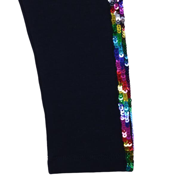 A70 12366, 82341-A Side Sequin Leggings (3 Colors)
