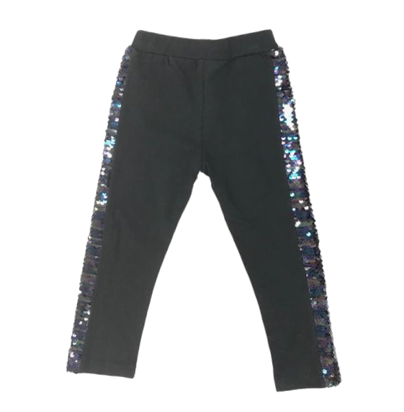 A70 12366, 82341-A Side Sequin Leggings (3 Colors)