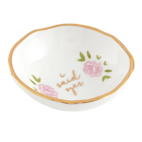 Jewelry Dish - I Said Yes