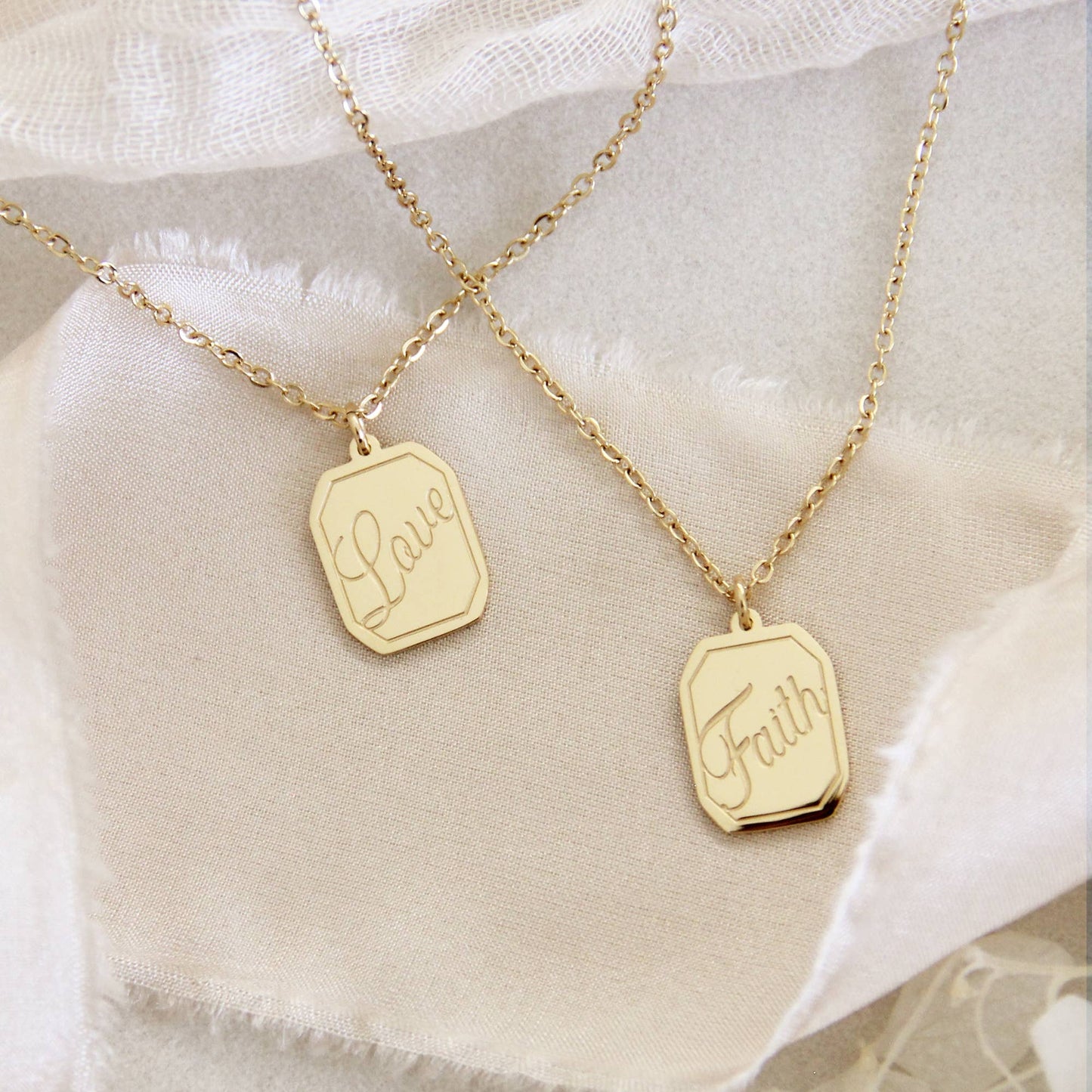 Faith Necklace, Hebrews 11:1
