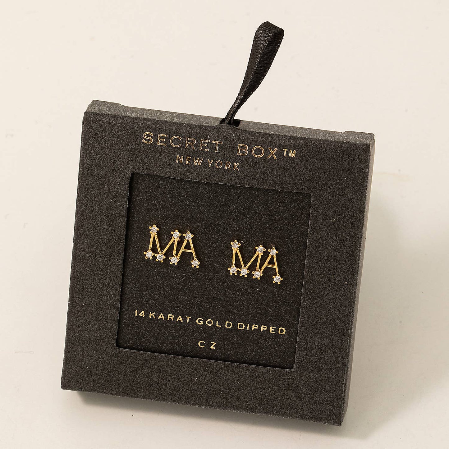 Secret Box Ma Ma Stud Earrings