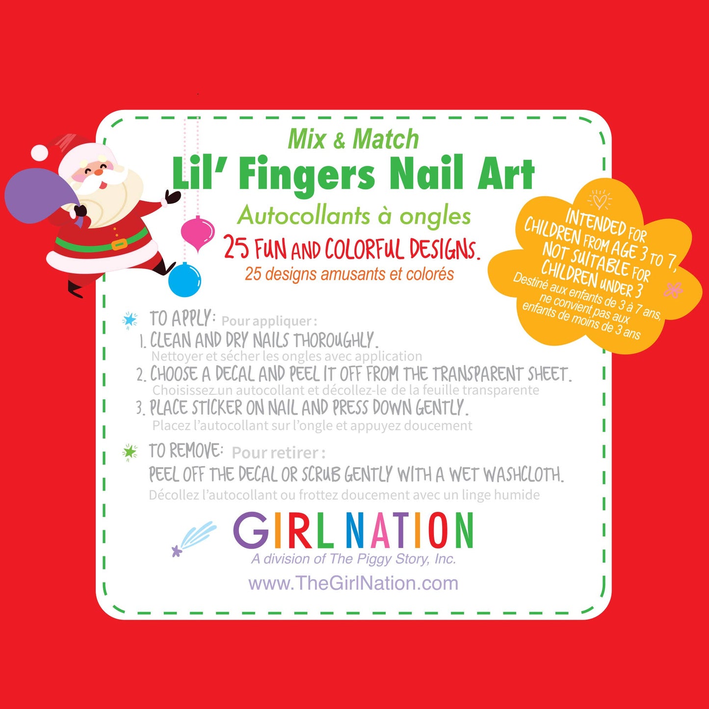 Nail Art for Kids | Holly Jolly | Christmas 2025