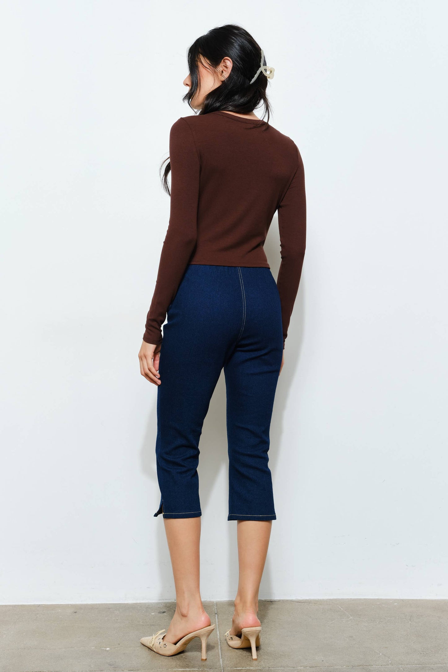 COLLEEN ESPRESSO MARTINI BEADED TOP - Fun