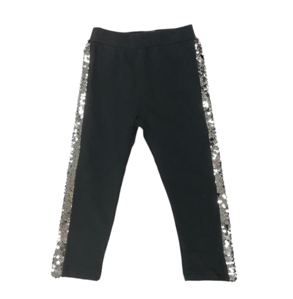 A70 12366, 82341-A Side Sequin Leggings (3 Colors)