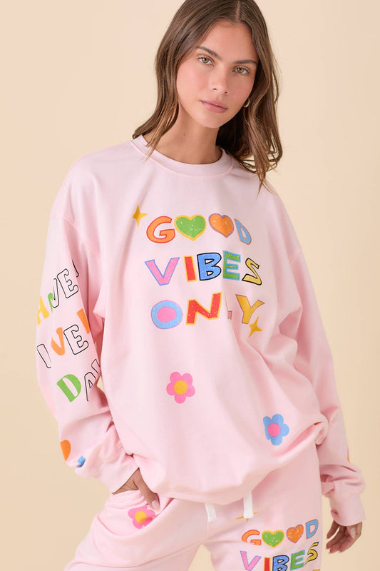 Graphic Printed Crewneck