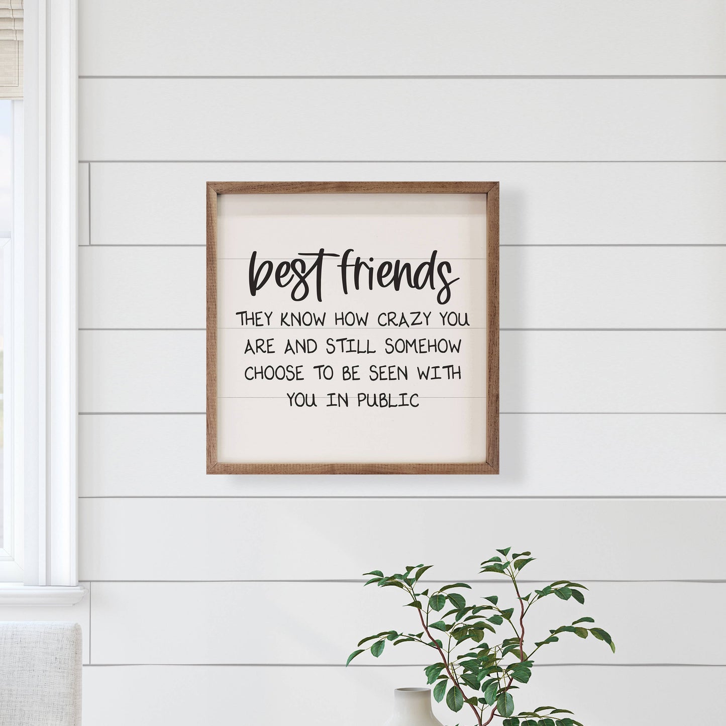Best Friends Crazy White