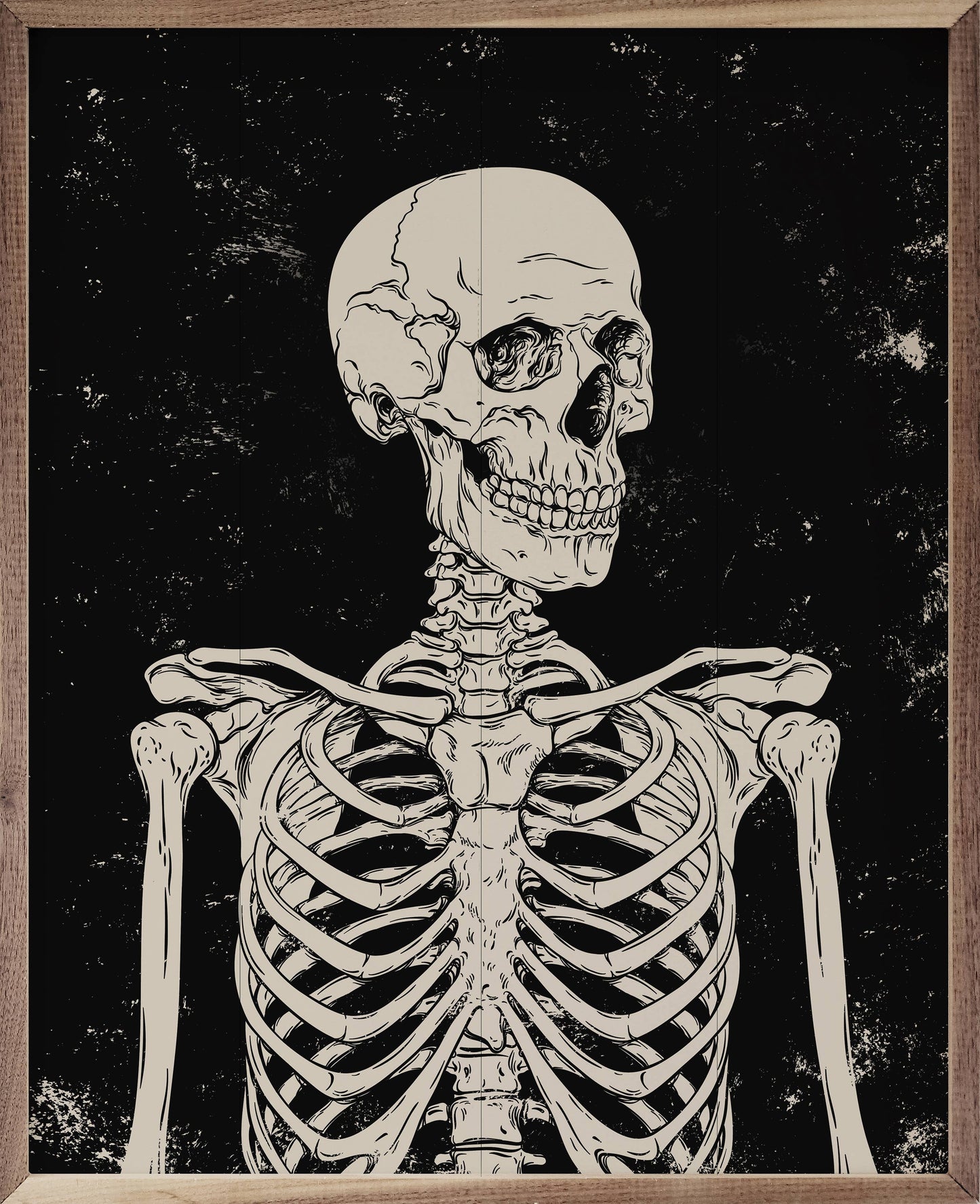 Skelly Portrait Black