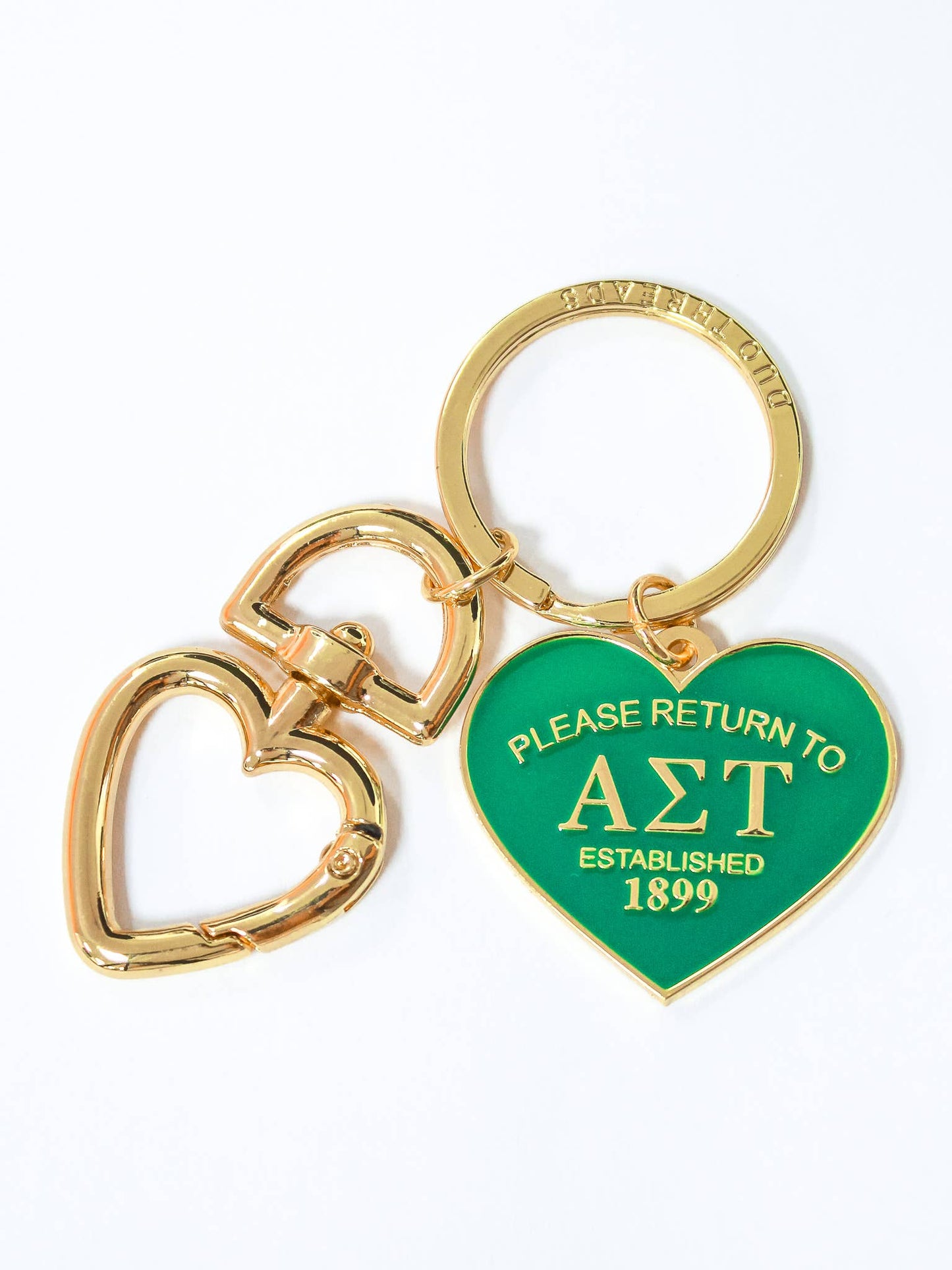 Please Return Sorority Key Ring