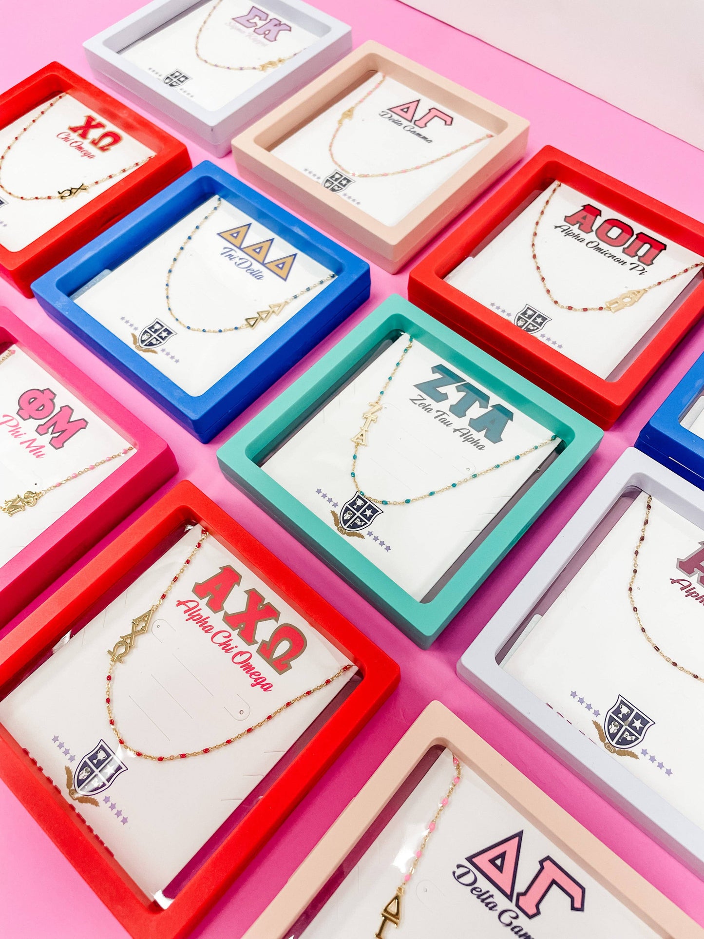 N202 KD-Kappa Delta Heart Necklace
