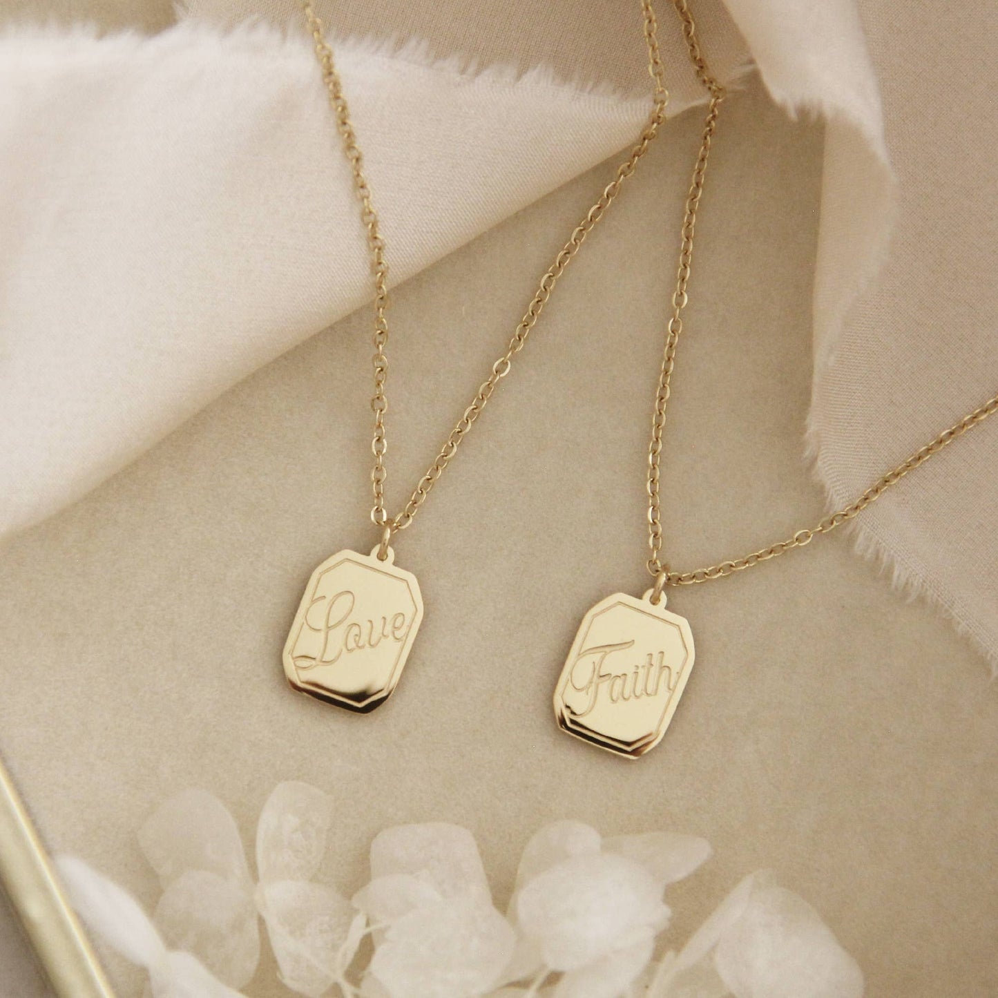 Faith Necklace, Hebrews 11:1