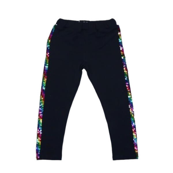 A70 12366, 82341-A Side Sequin Leggings (3 Colors)