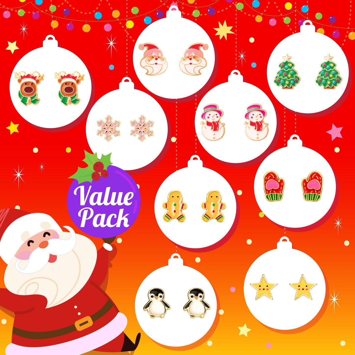 Christmas 2025 | Kids | Hypoallergenic Earring Collection