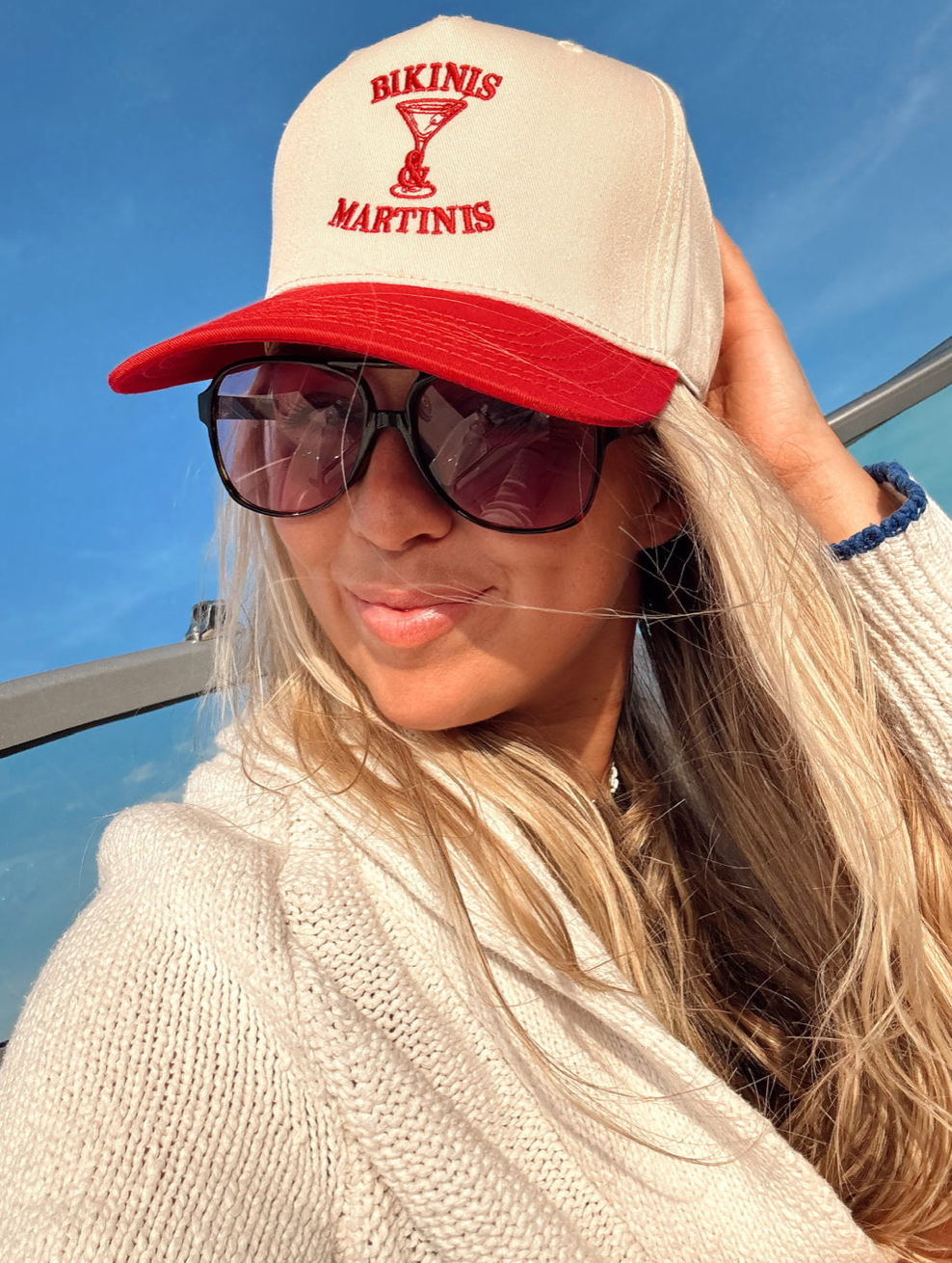 Bikinis & Martinis Vintage Trucker Hat