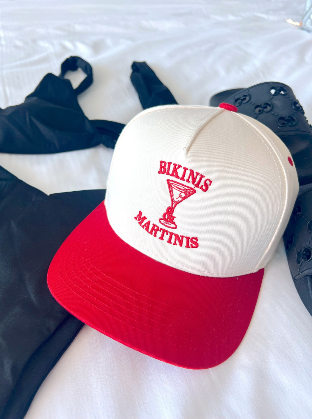 Bikinis & Martinis Vintage Trucker Hat