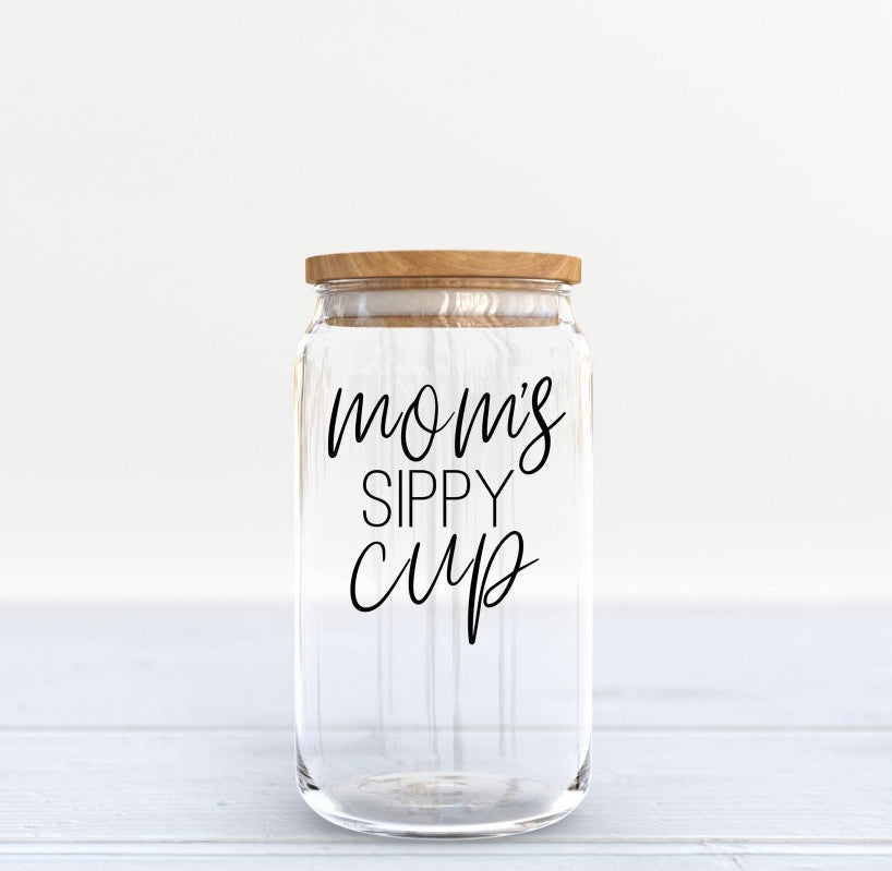 Glass Iced Coffee Cups – Junie May Boutique